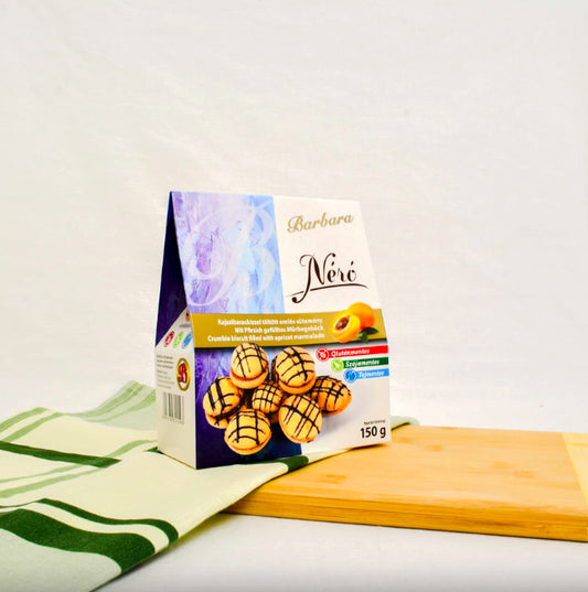 Barbara Néró Kajszibarackízzel töltött omlós sütemény 160 gr